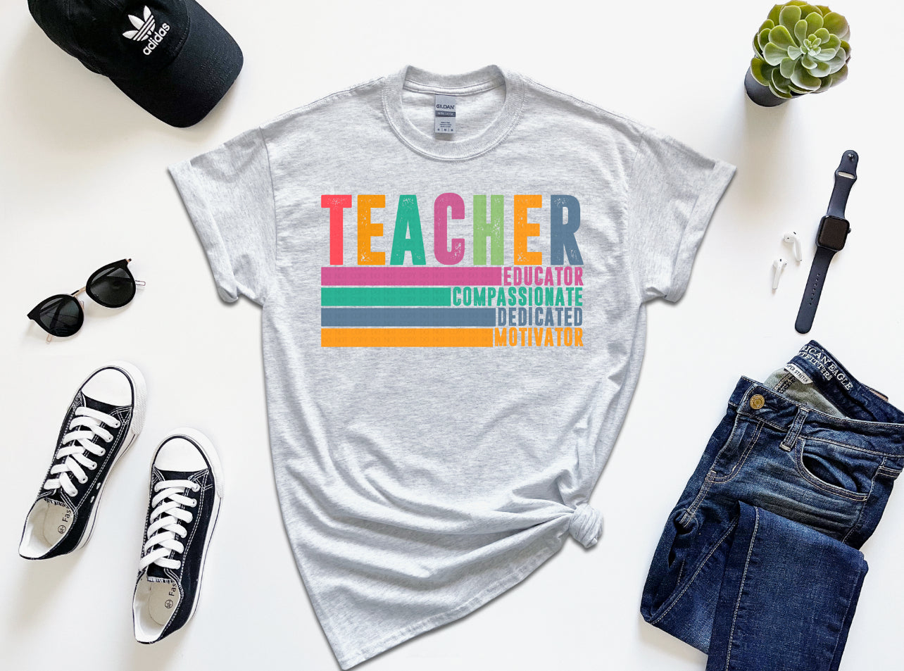 Teacher Educator Motivator Tee