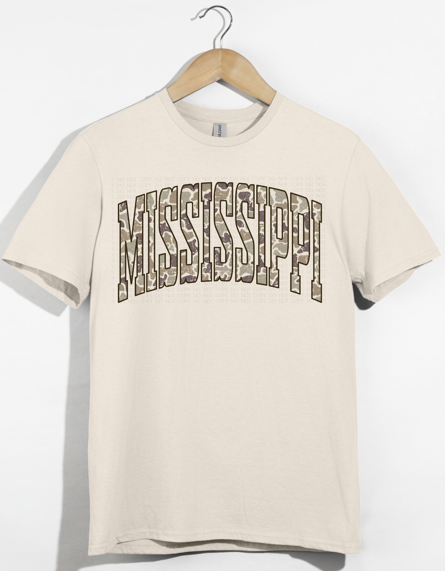 Camo Mascot & State Graphic Tees