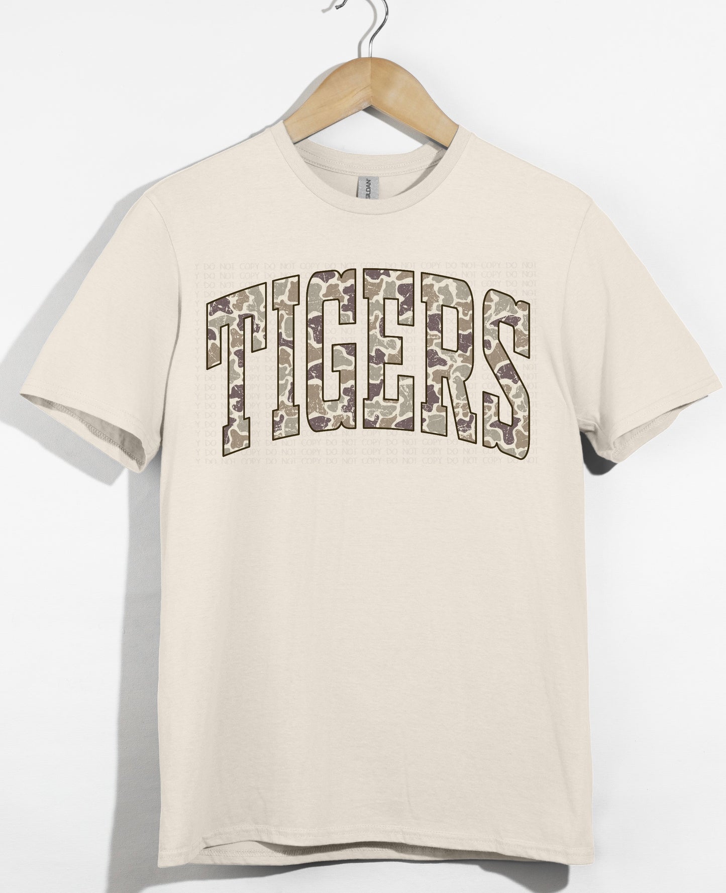 Camo Mascot & State Graphic Tees