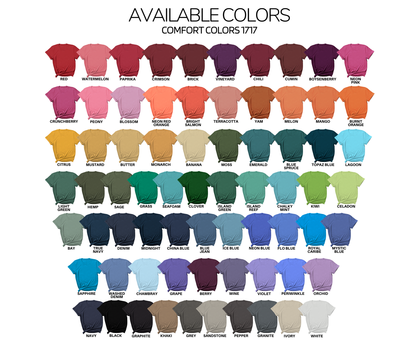 Personal Sayings Comfort Color Graphic Tee