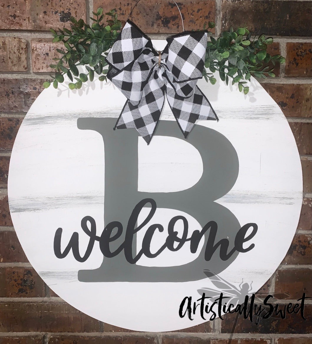 Round Initial Welcome