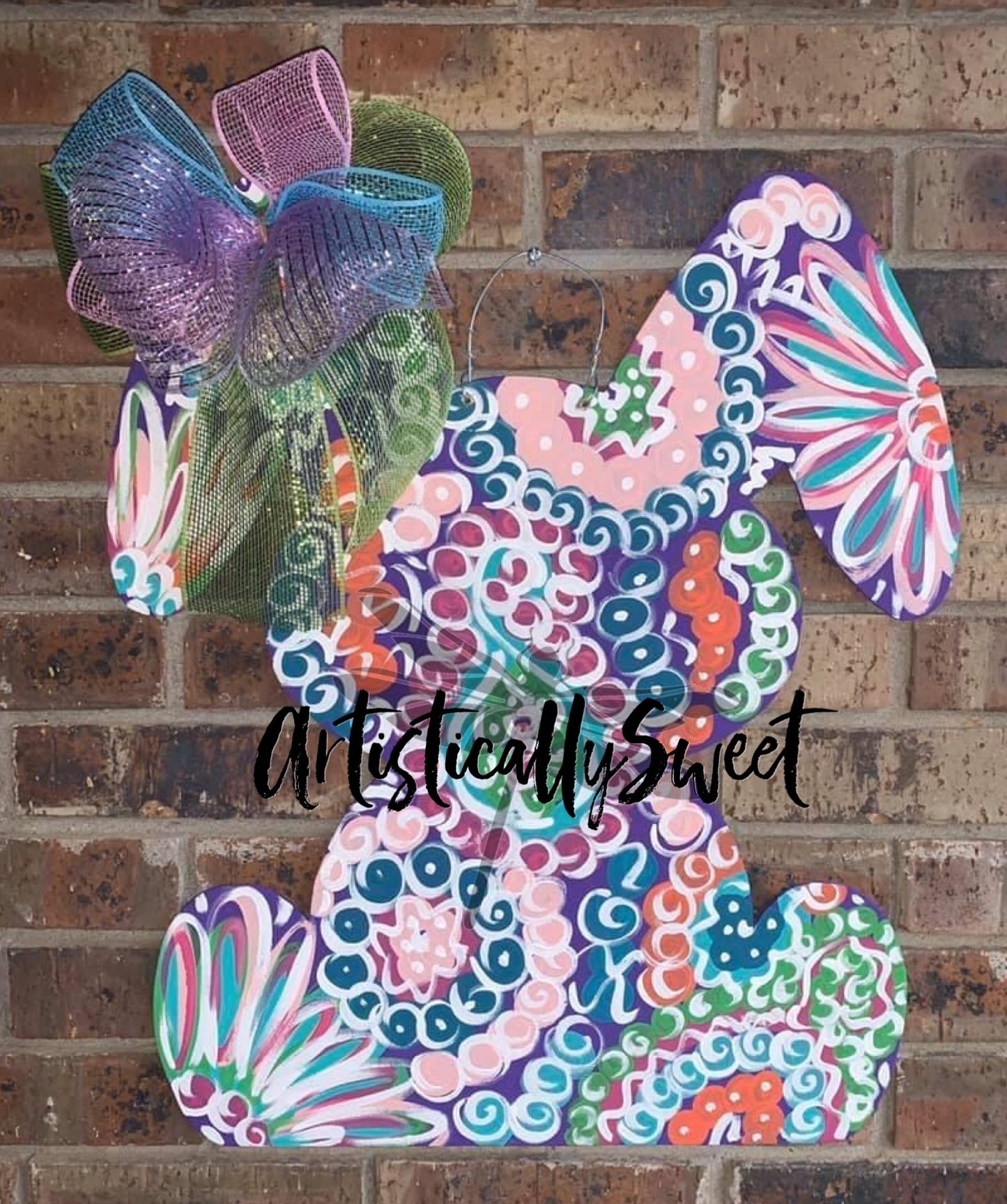 Paisley Floppy Ear Bunny