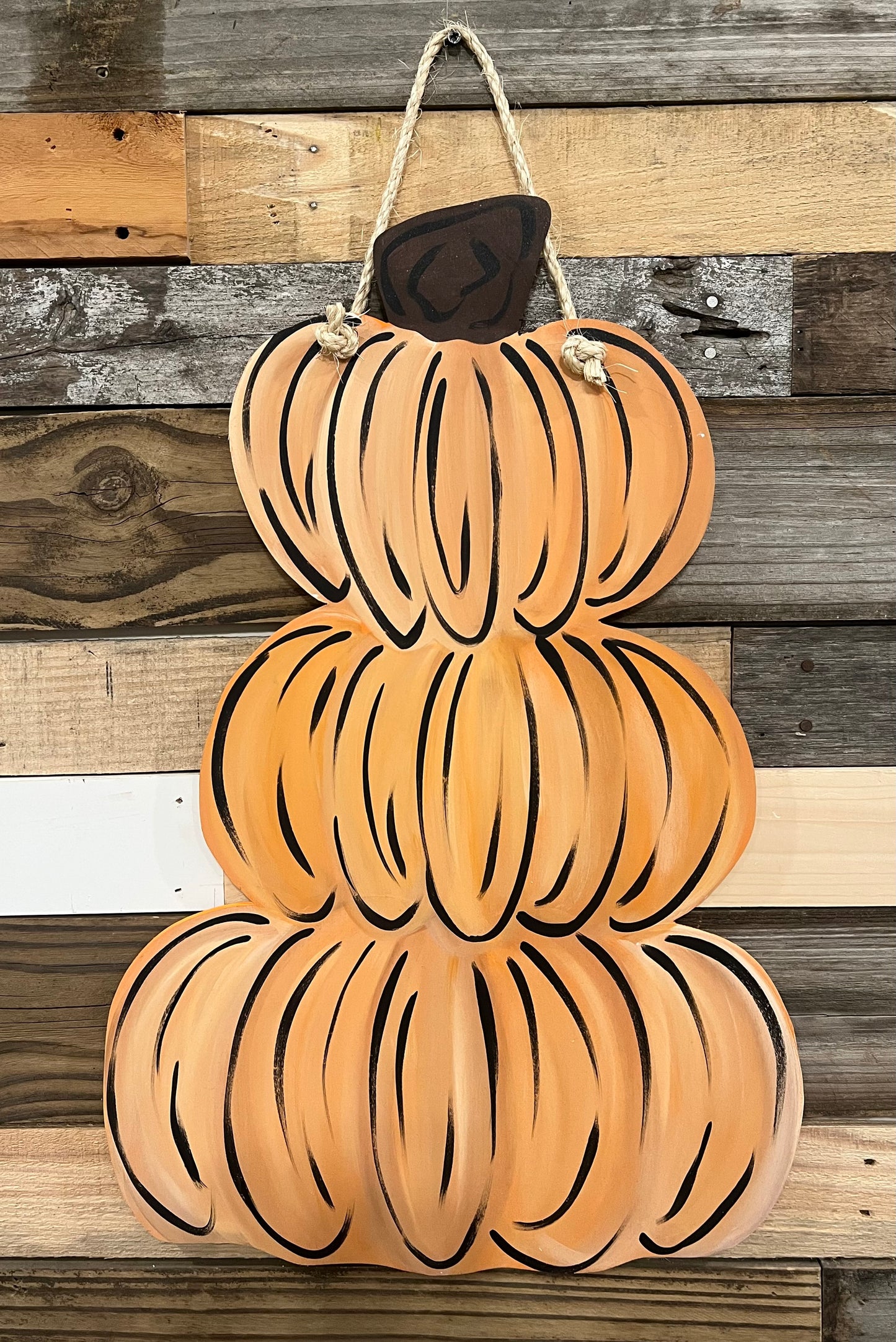 Stacked Pumpkins