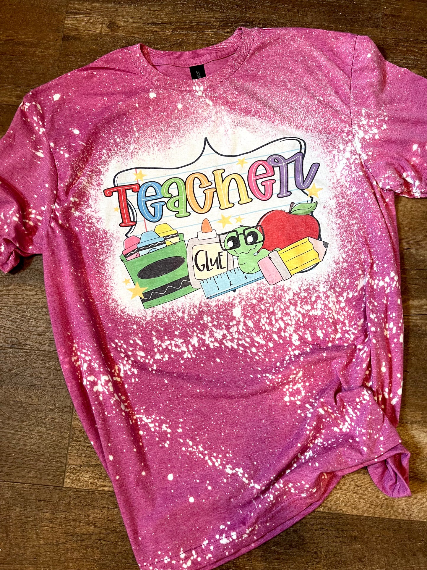Teacher Bleached Tee