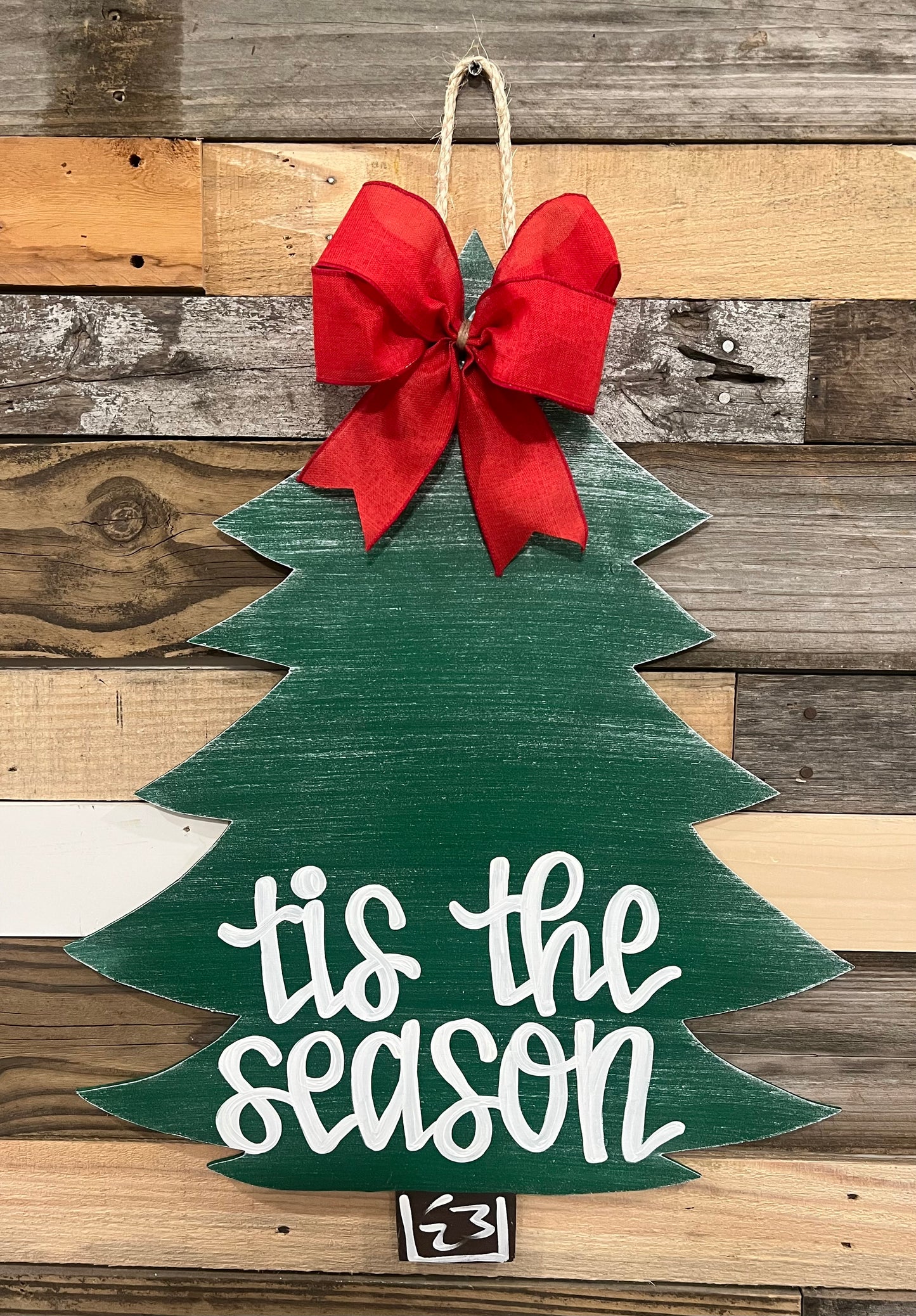tis the season Christmas Tree