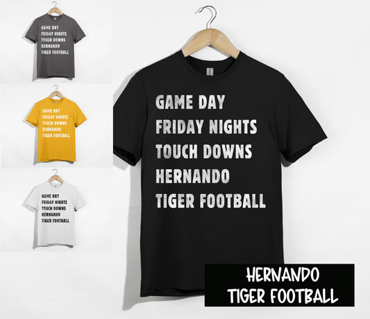 Hernando Simple Game Day Graphic Tee