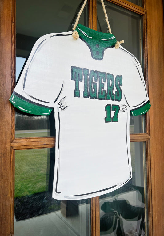 Custom Jersey Door Hanger