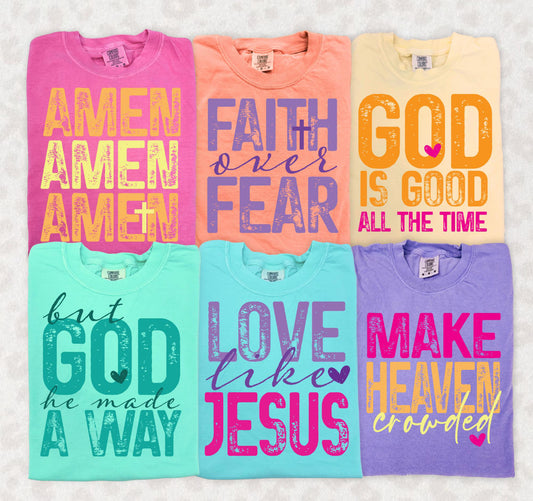 Faith + Cross Collection Tees