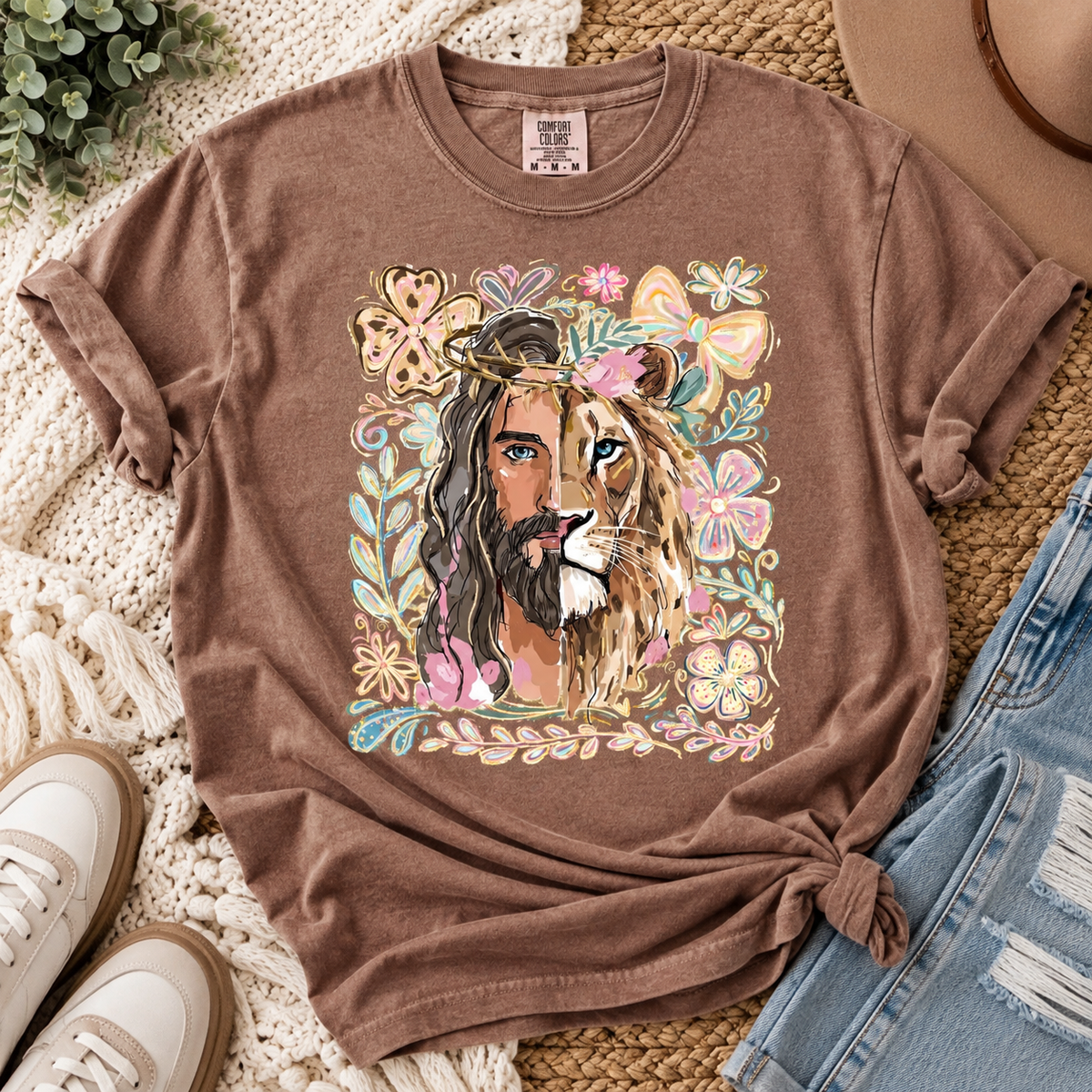Lion of Judah Jesus Tshirt