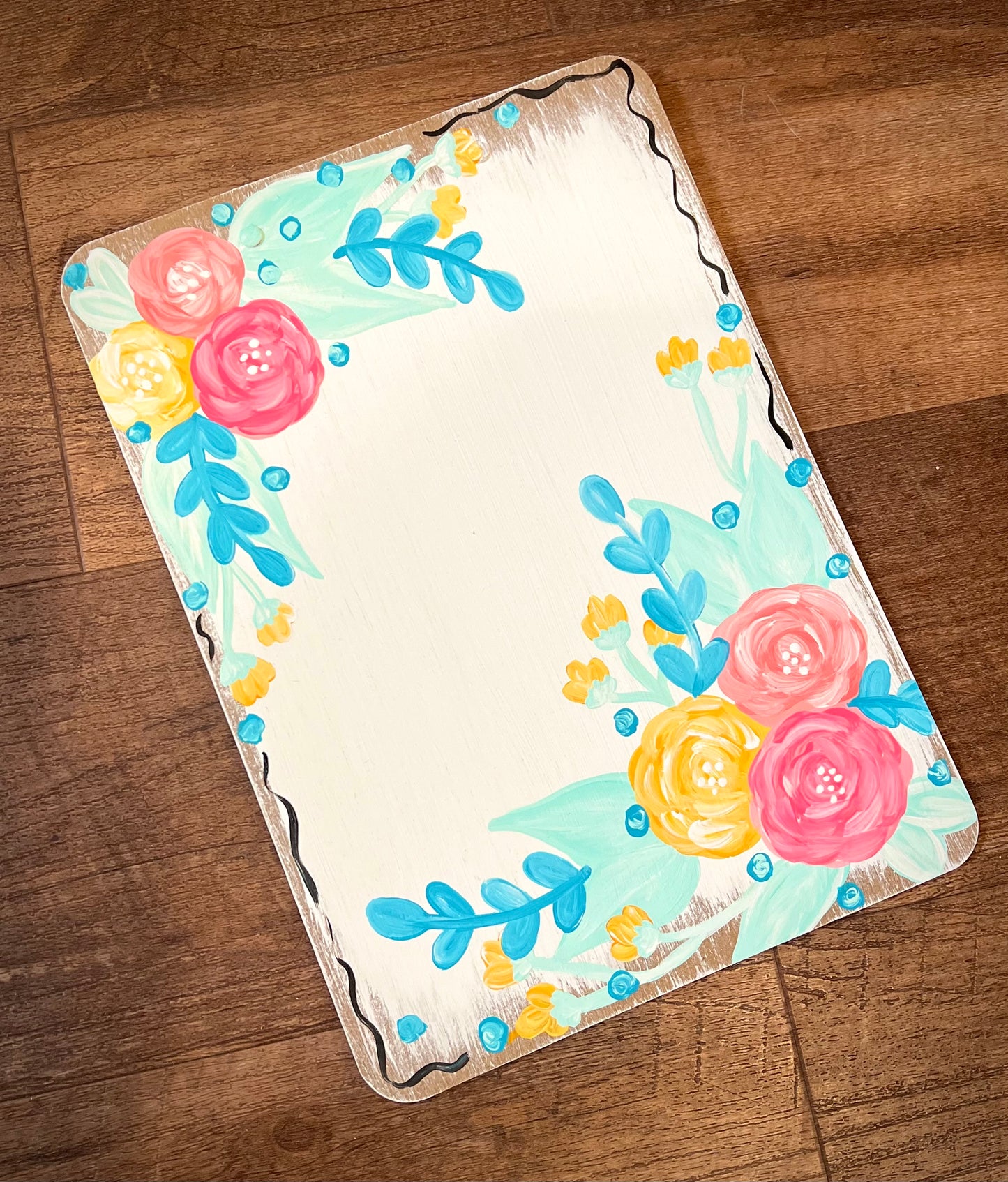 Floral Clipboard