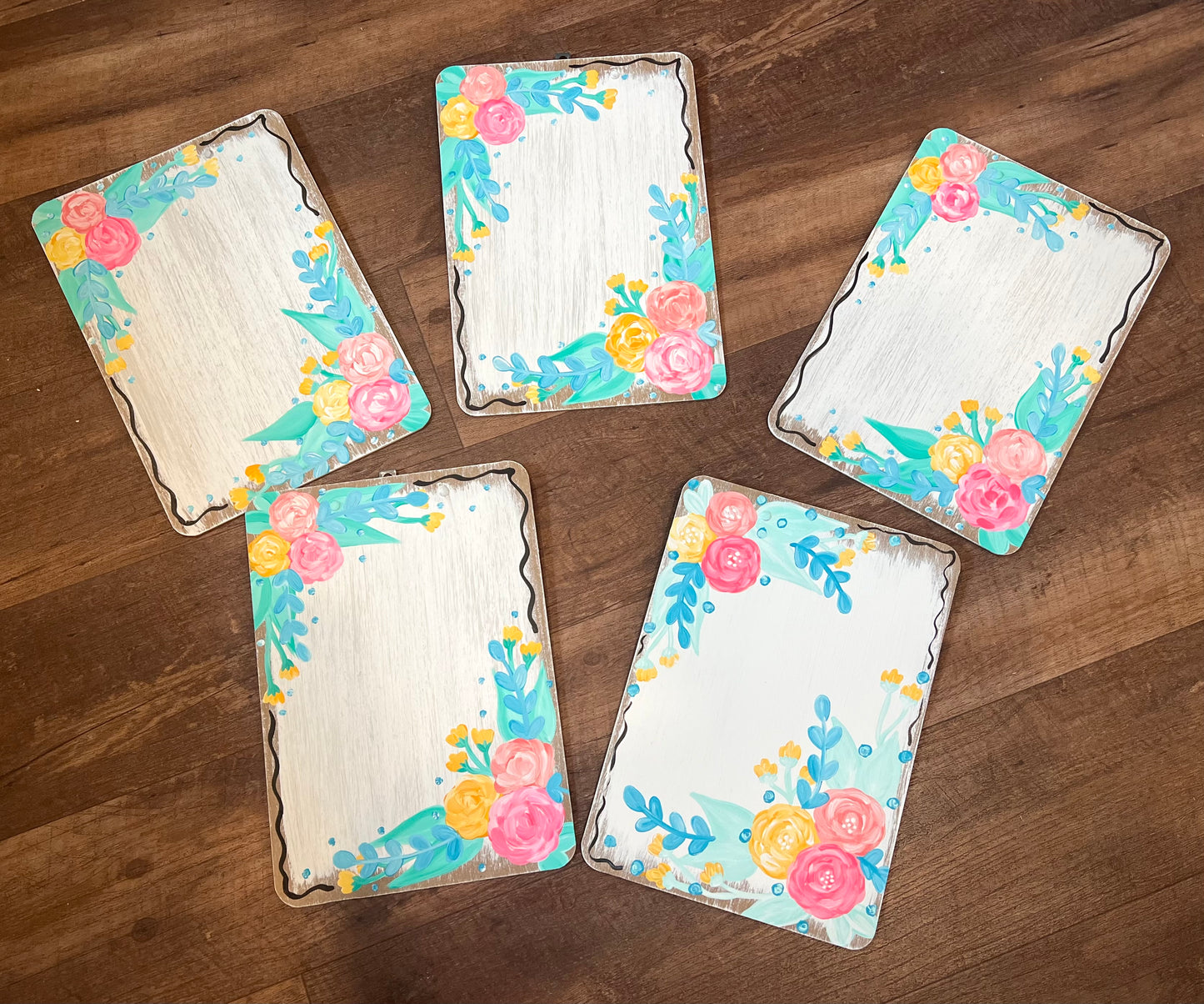 Floral Clipboard