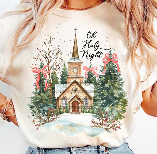 Oh Holy Night Graphic Tee