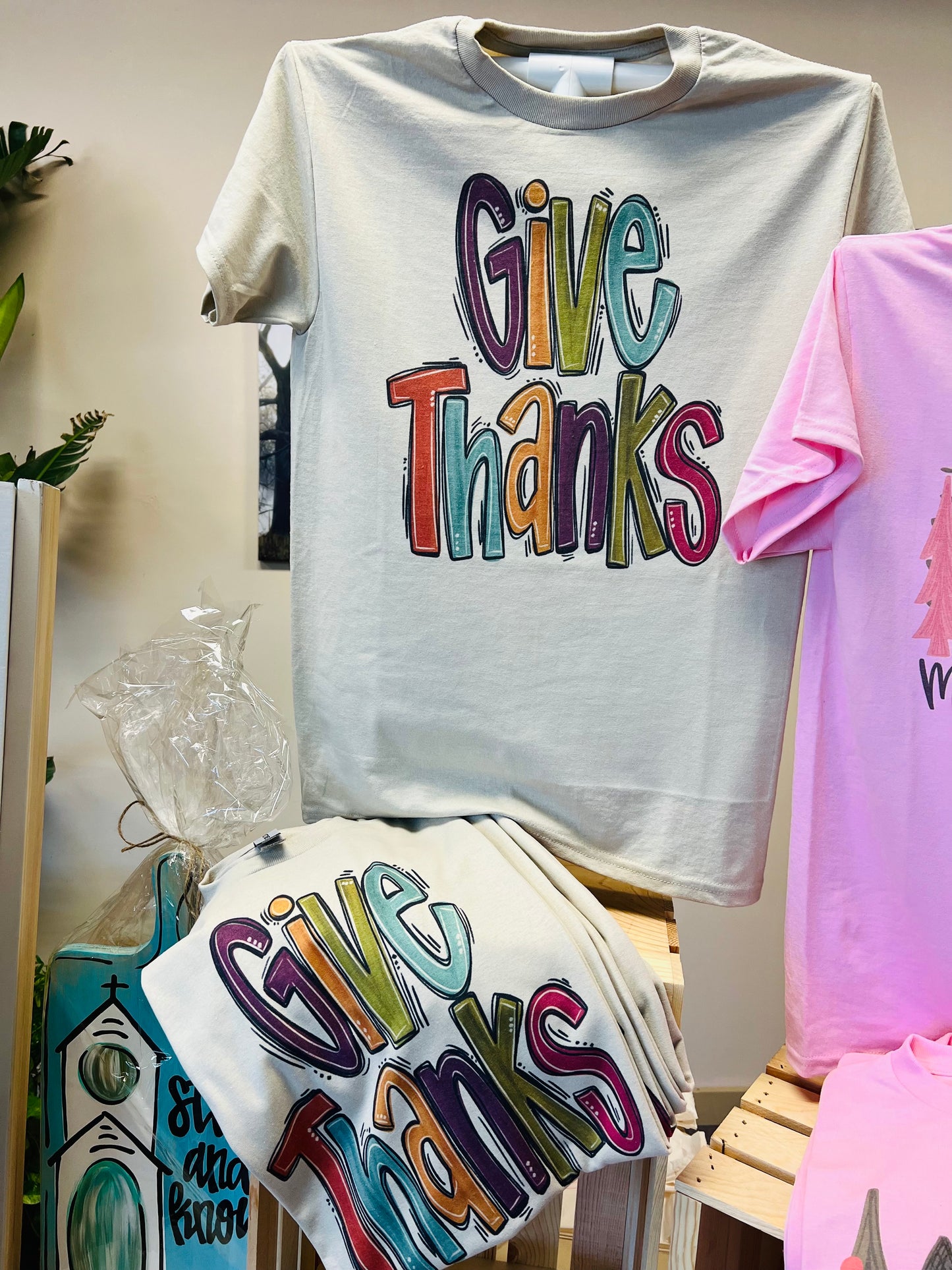 Give Thanks Graphic Tee