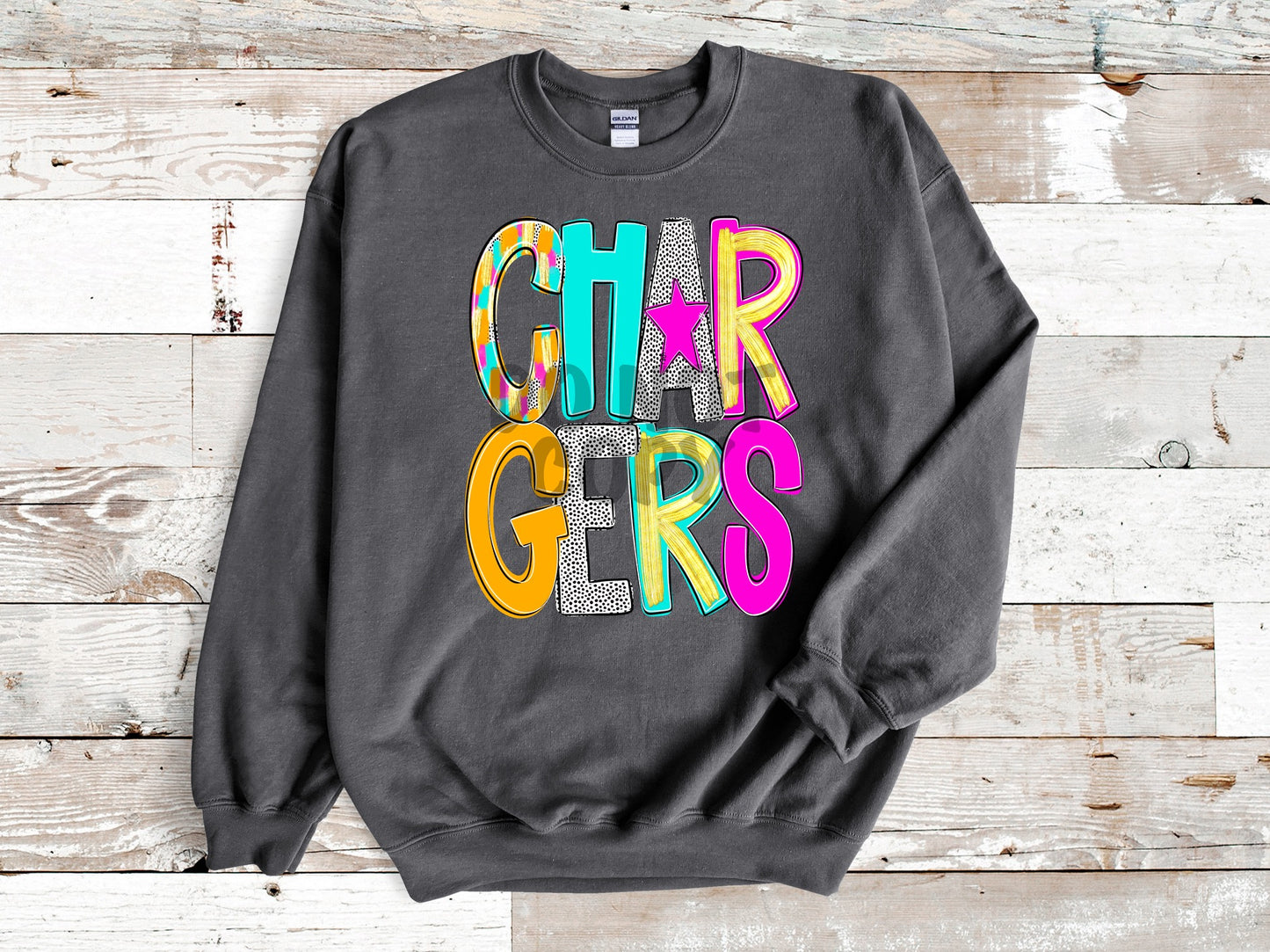 Preppy Chargers Tee