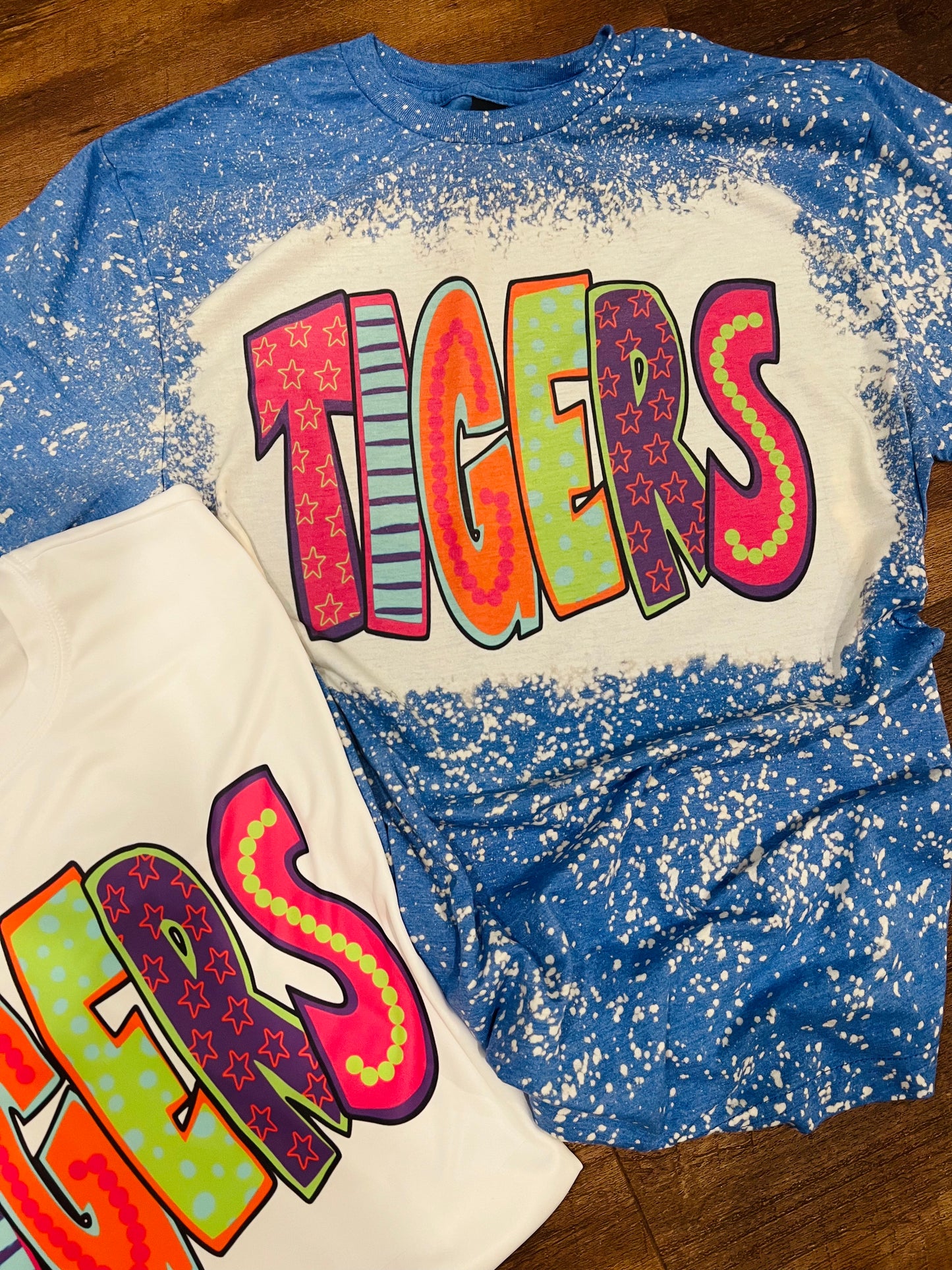 Bright & Fun Mascot Bleached Tee