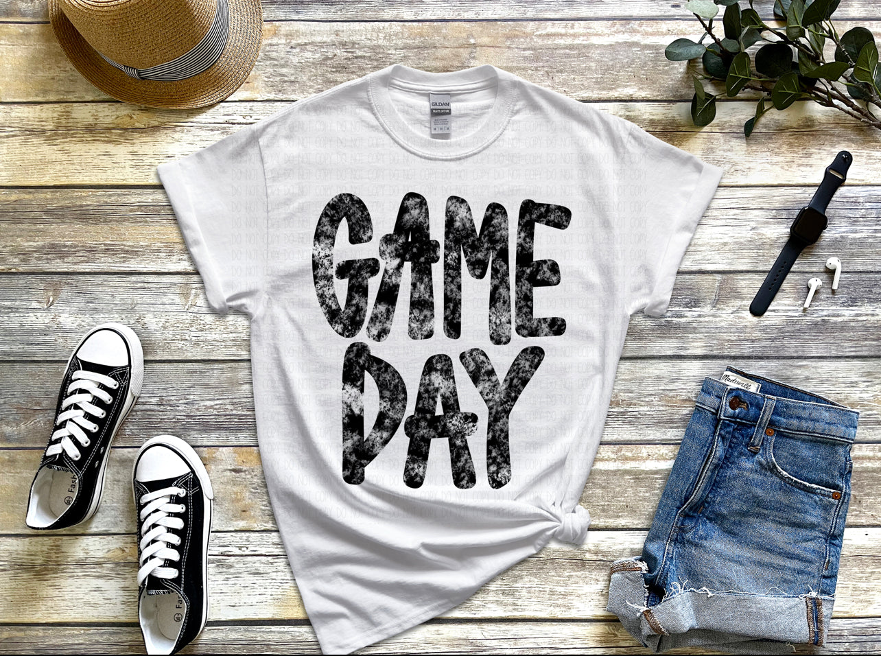 Color GAME DAY Graphic Tee
