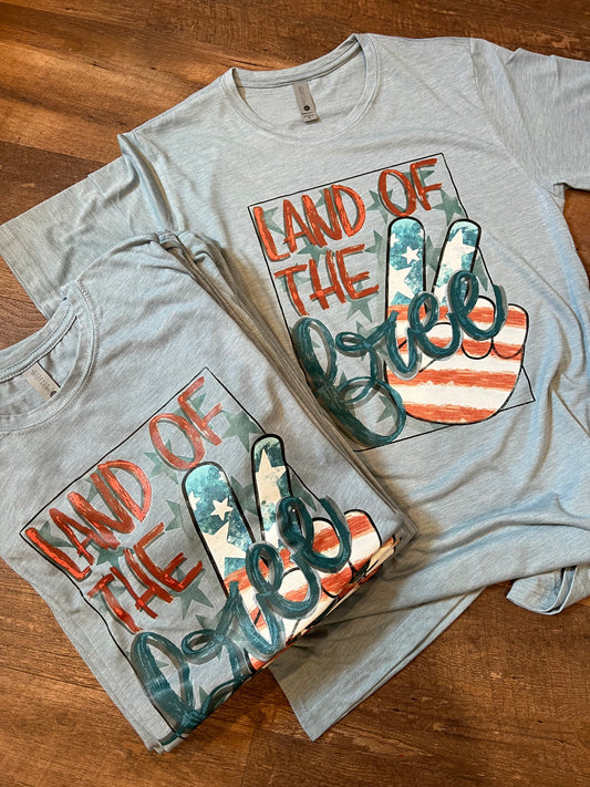 Land of the Free Graphic Tee