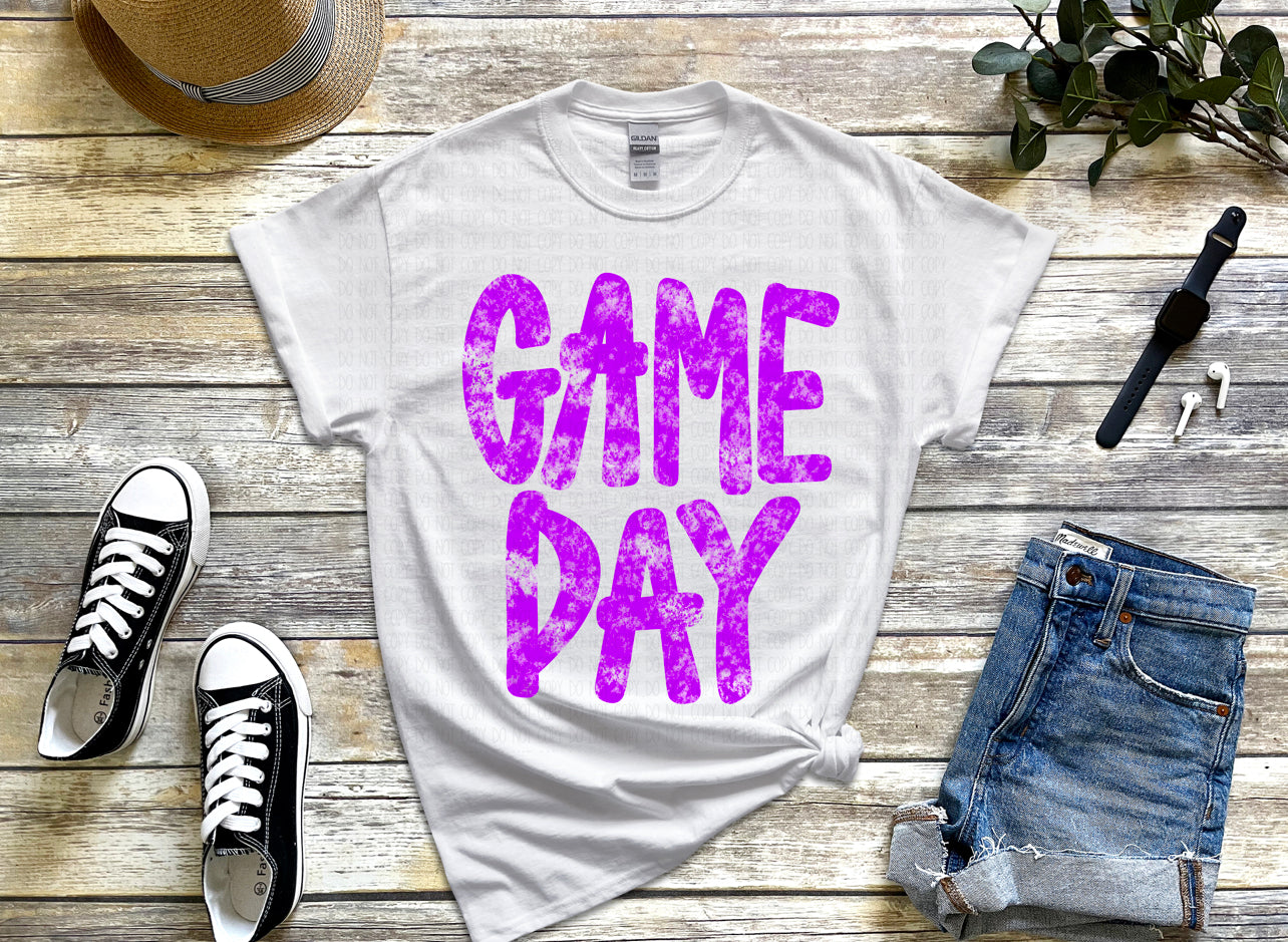 Color GAME DAY Graphic Tee