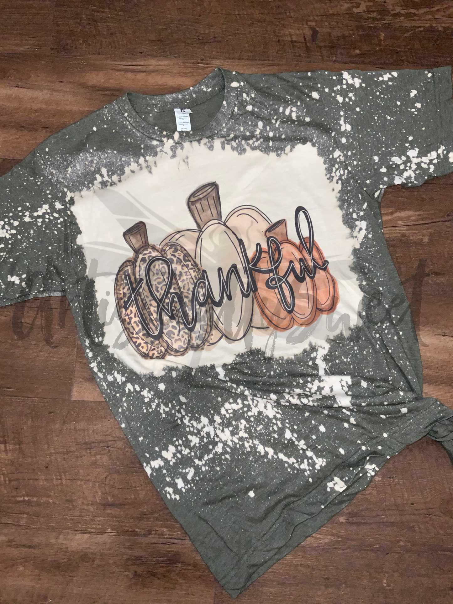 Bleached Thankful Tee