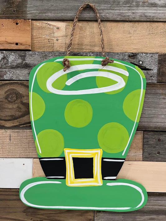 St Patrick’s Day Hat Door Hanger