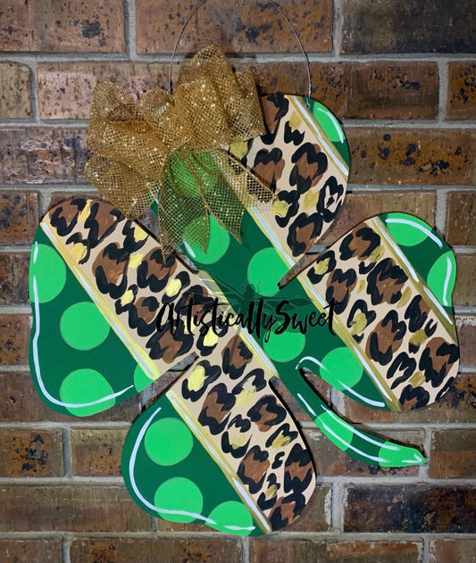 St. Patrick’s Day Leopard Clover