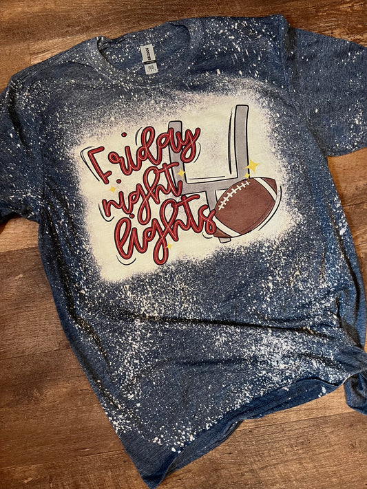 Friday Night Lights Bleached Tee