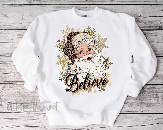 Believe Santa Sweatshirt