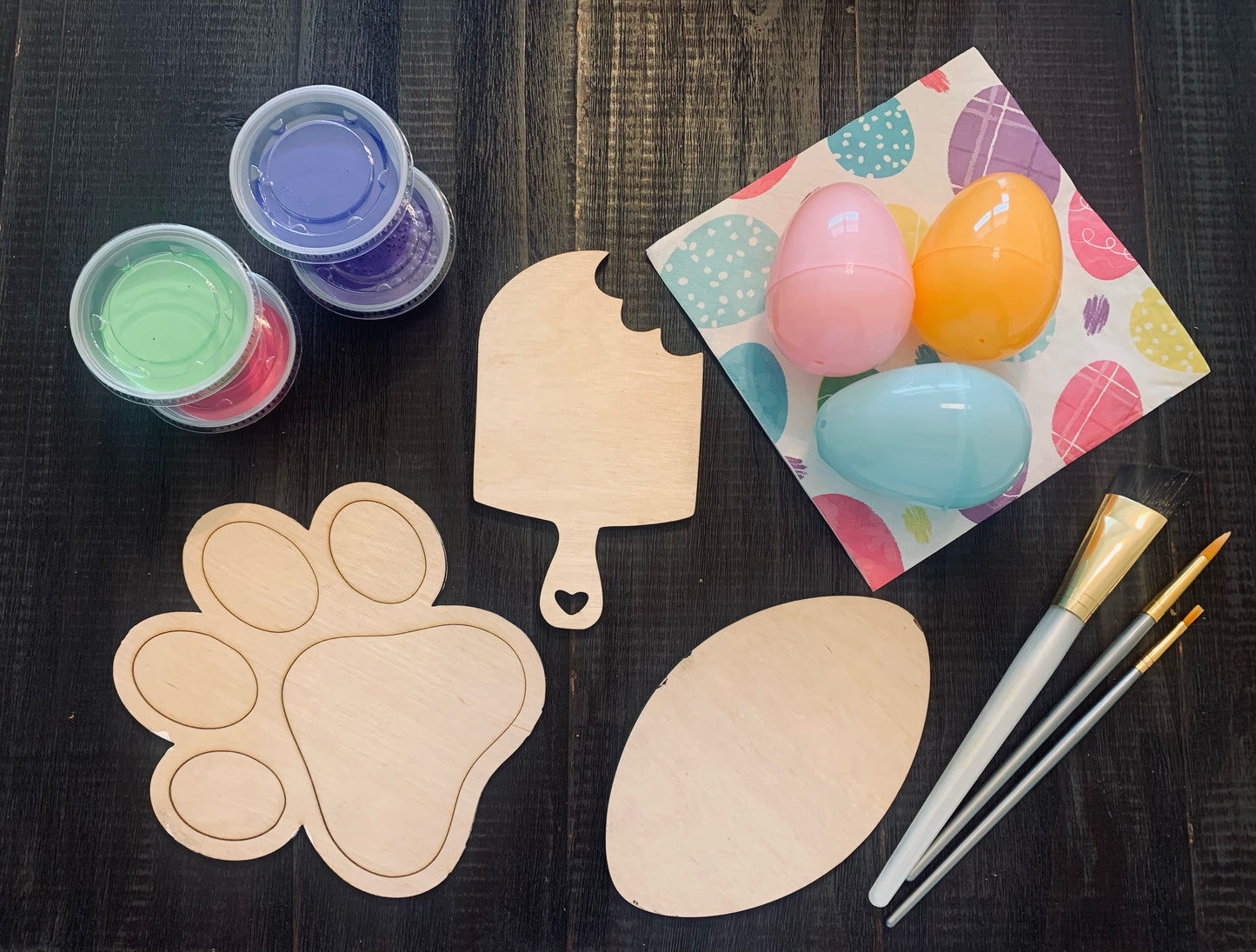 Children’s Easter Basket Paint Kit