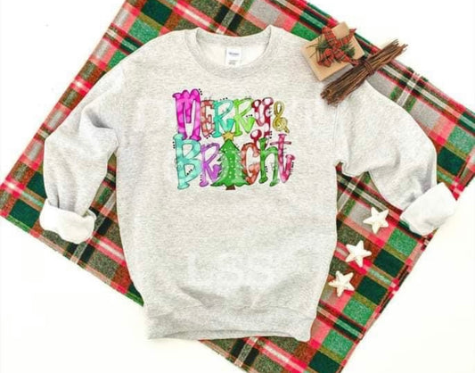 Merry & Bright Sweatshirt