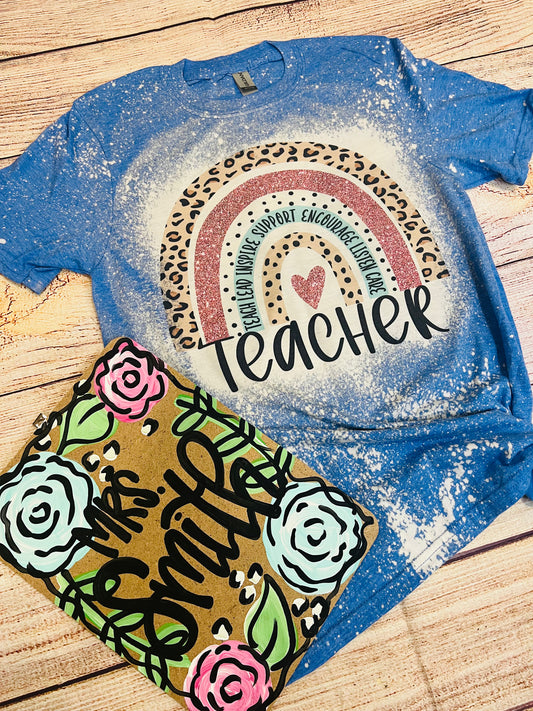 Teacher Tee & Clipboard Gift Set