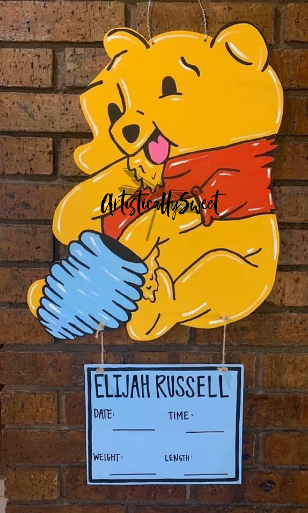 Winnie The Pooh Hospital Hanger