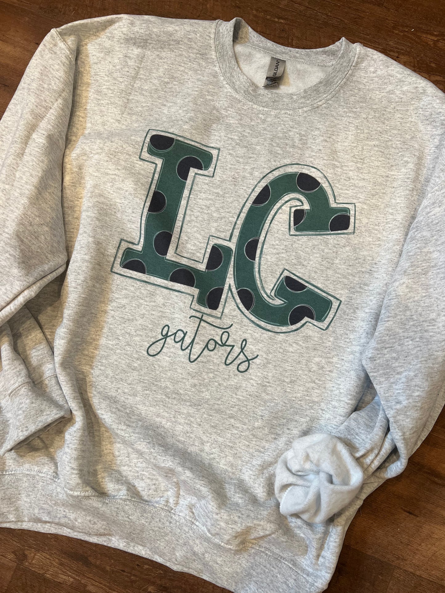 School Letters + Mascot Sweatshirt