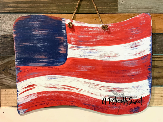 American Distressed Flag