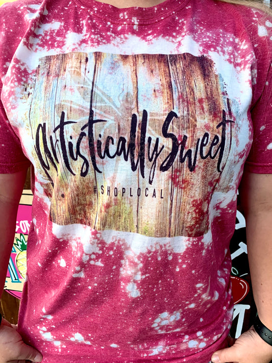 Bleached ArtisticallySweet Tee