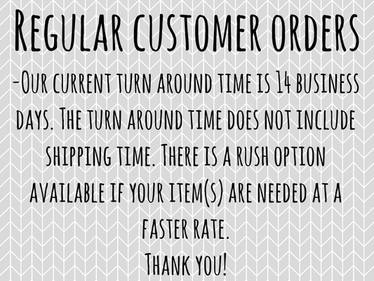 Regular Customer Orders