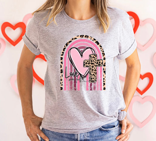 Love Never Fails Tee
