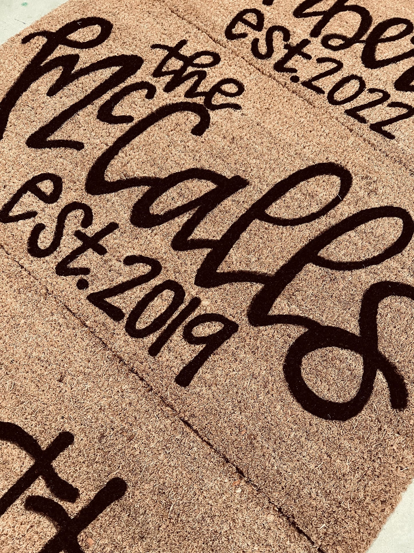 Personalized Door Mats