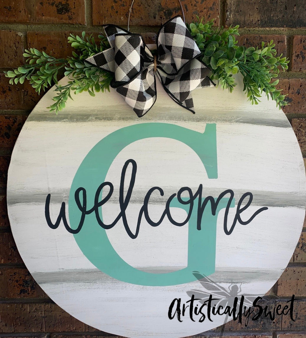 Round Initial Welcome