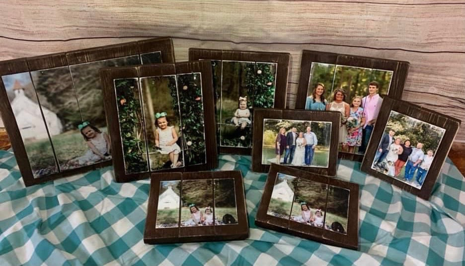 Wooden Picture Plaques