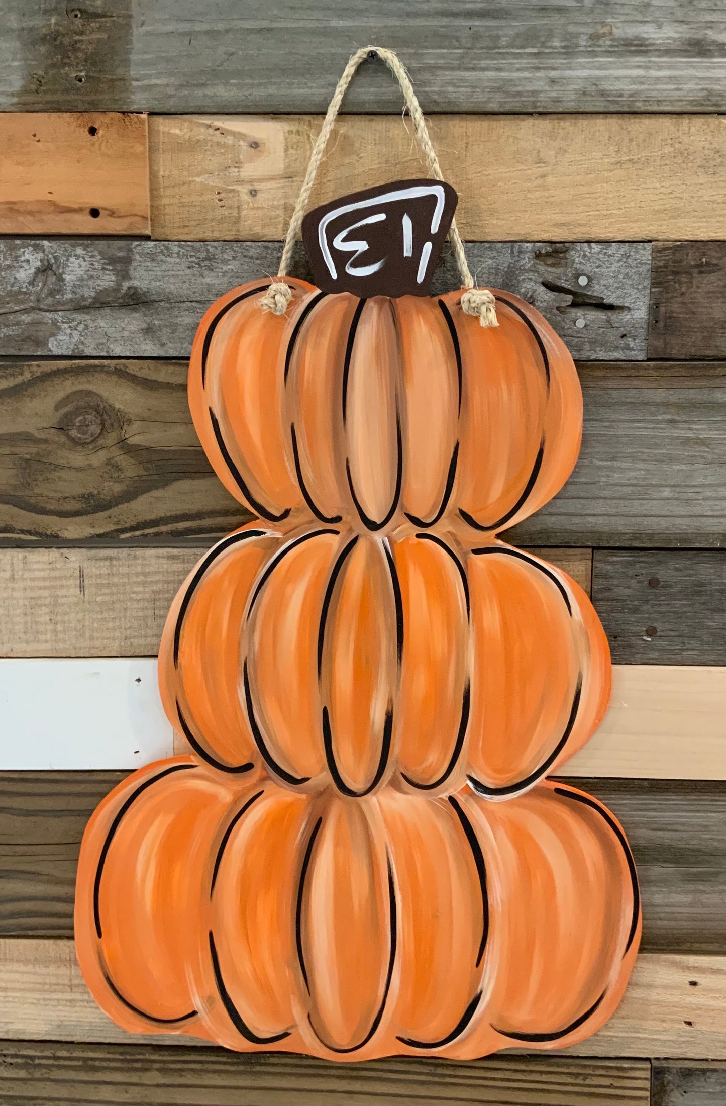 Simple Stacked Pumpkin