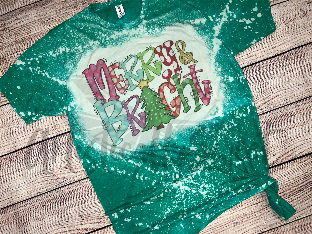 Merry&Bright Bleached Tee