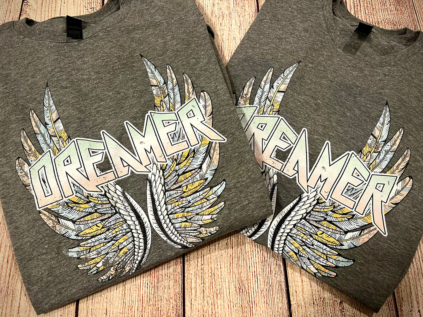 Dreamer Heather Grey Tee