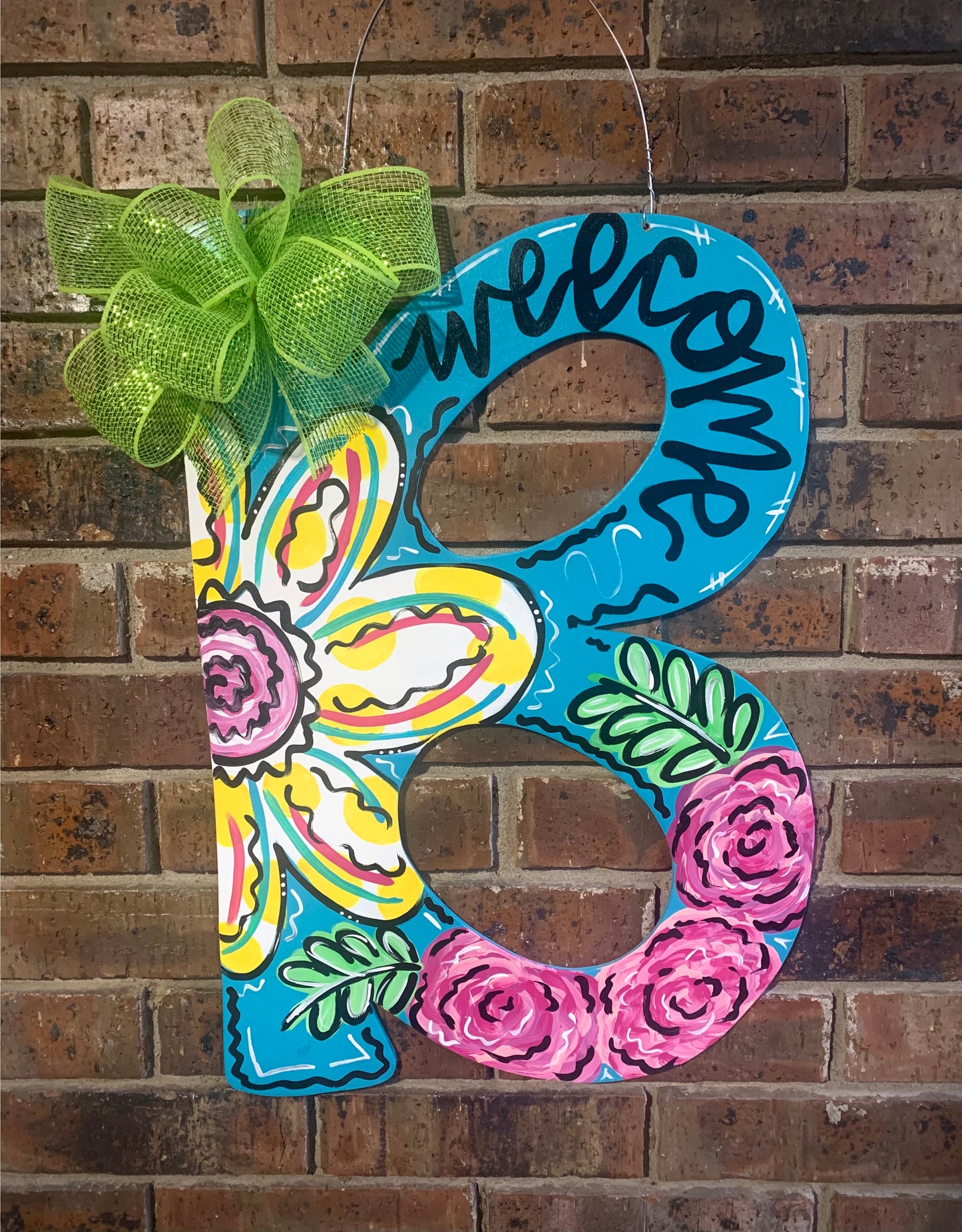 Floral Funky Letters