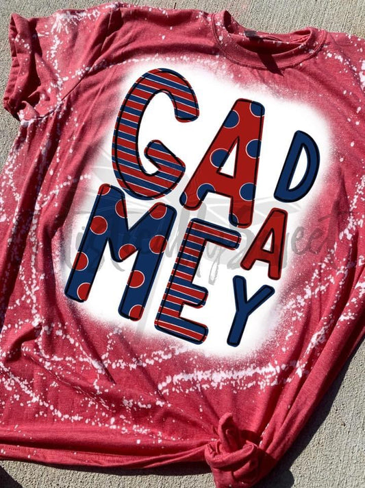 Game Day Bleached Tee