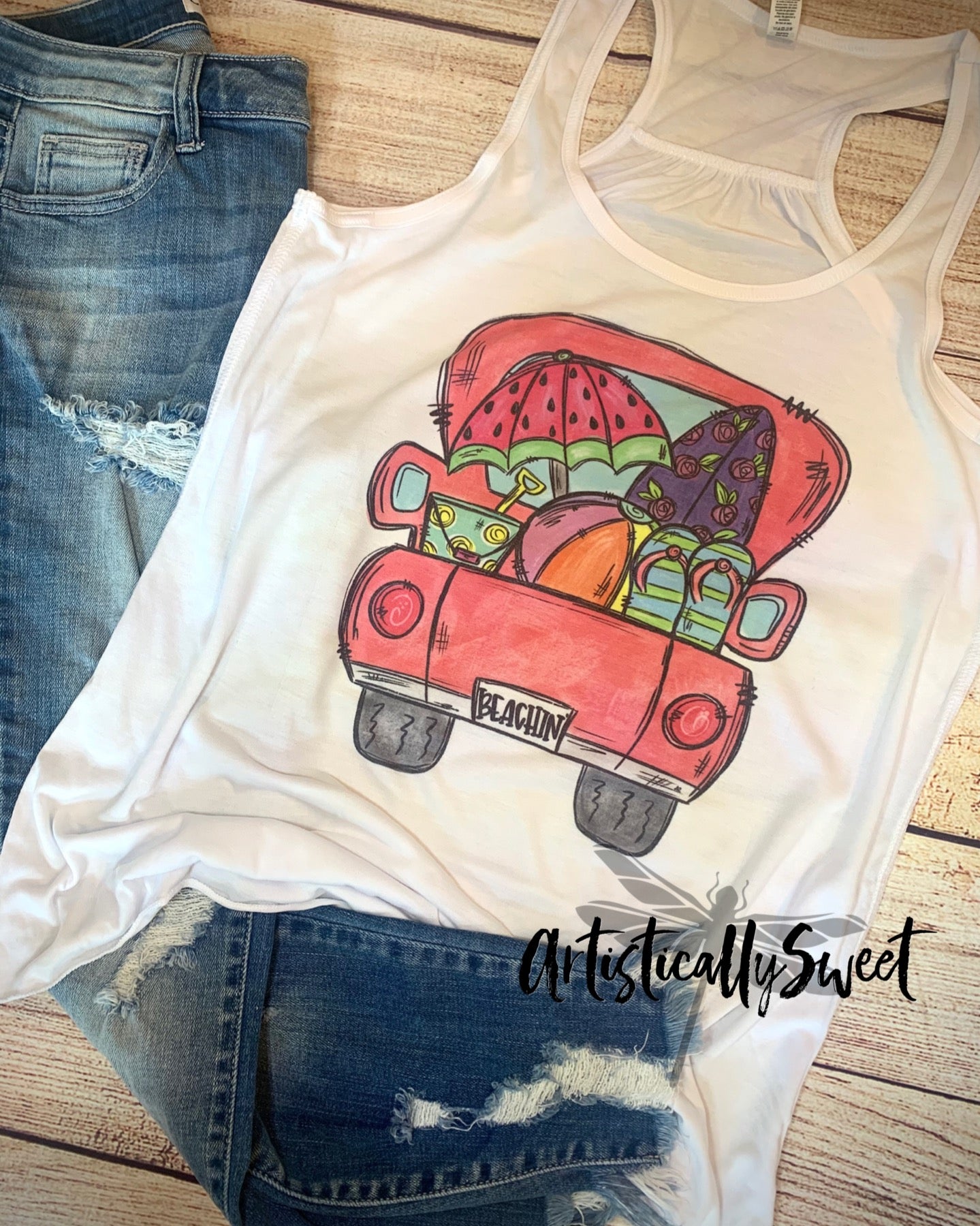 Beachin Tank