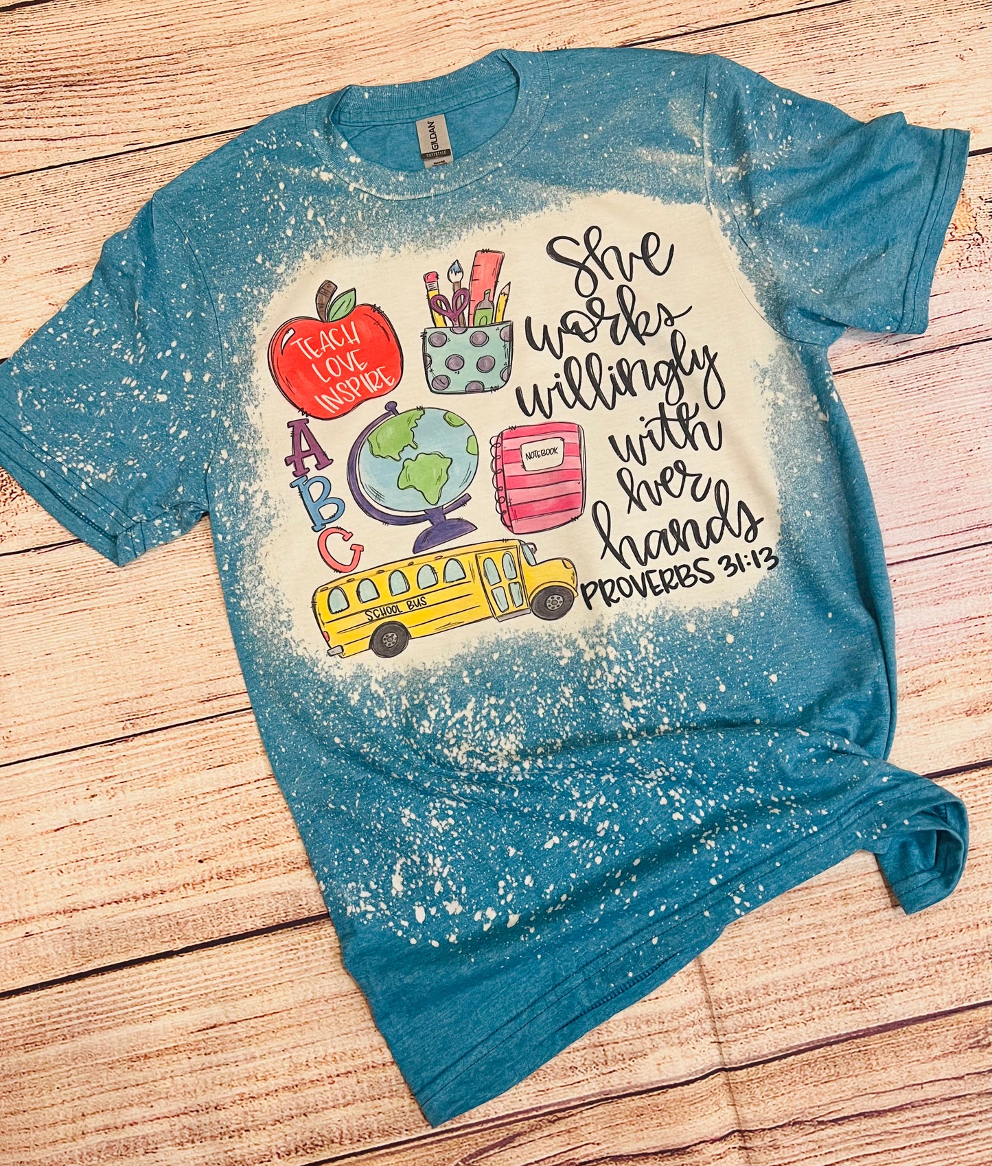 Teacher Tee & Clipboard Gift Set