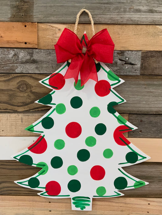 Polka Dot Christmas Tree