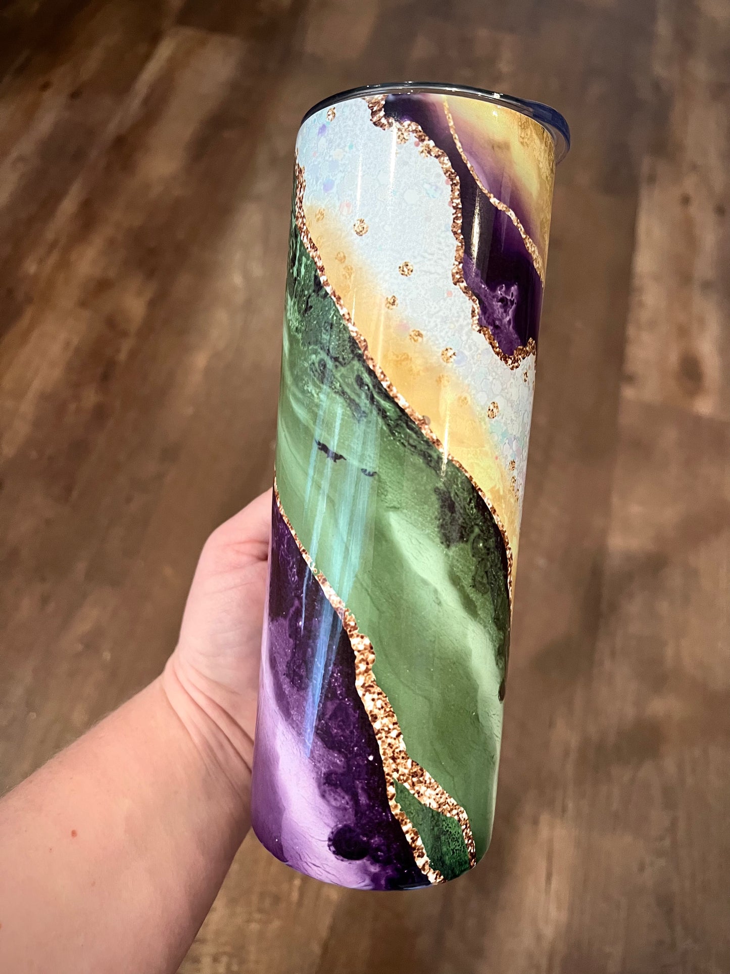 Mardi Gras 20oz Tumbler