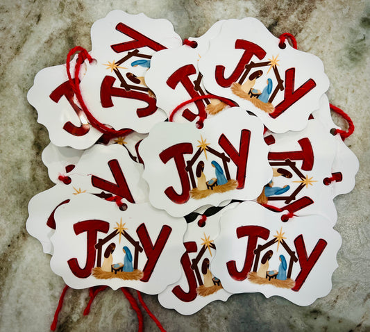 Red Joy Ornament