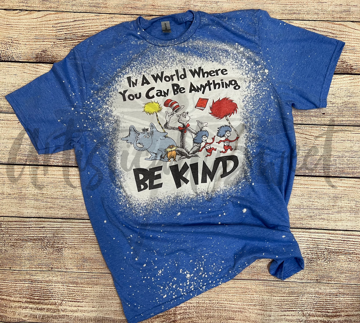 Dr Seuss Be Kind Bleached Tee